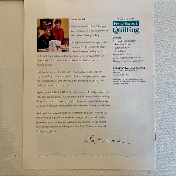 Lot of 3 Quilting Magazines Machine Quilting Wall Quilts Freehand Quilt Vintage - Picture 8 of 13